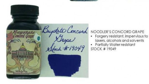 Noodlers ink Baystate Concord Grape  90ml 19049