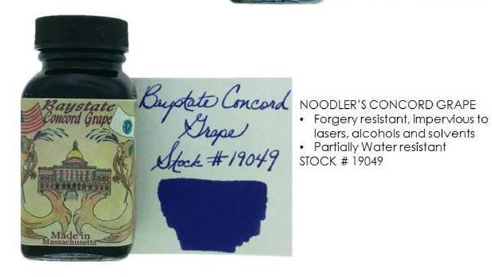 Noodlers ink Baystate Concord Grape  90ml 19049