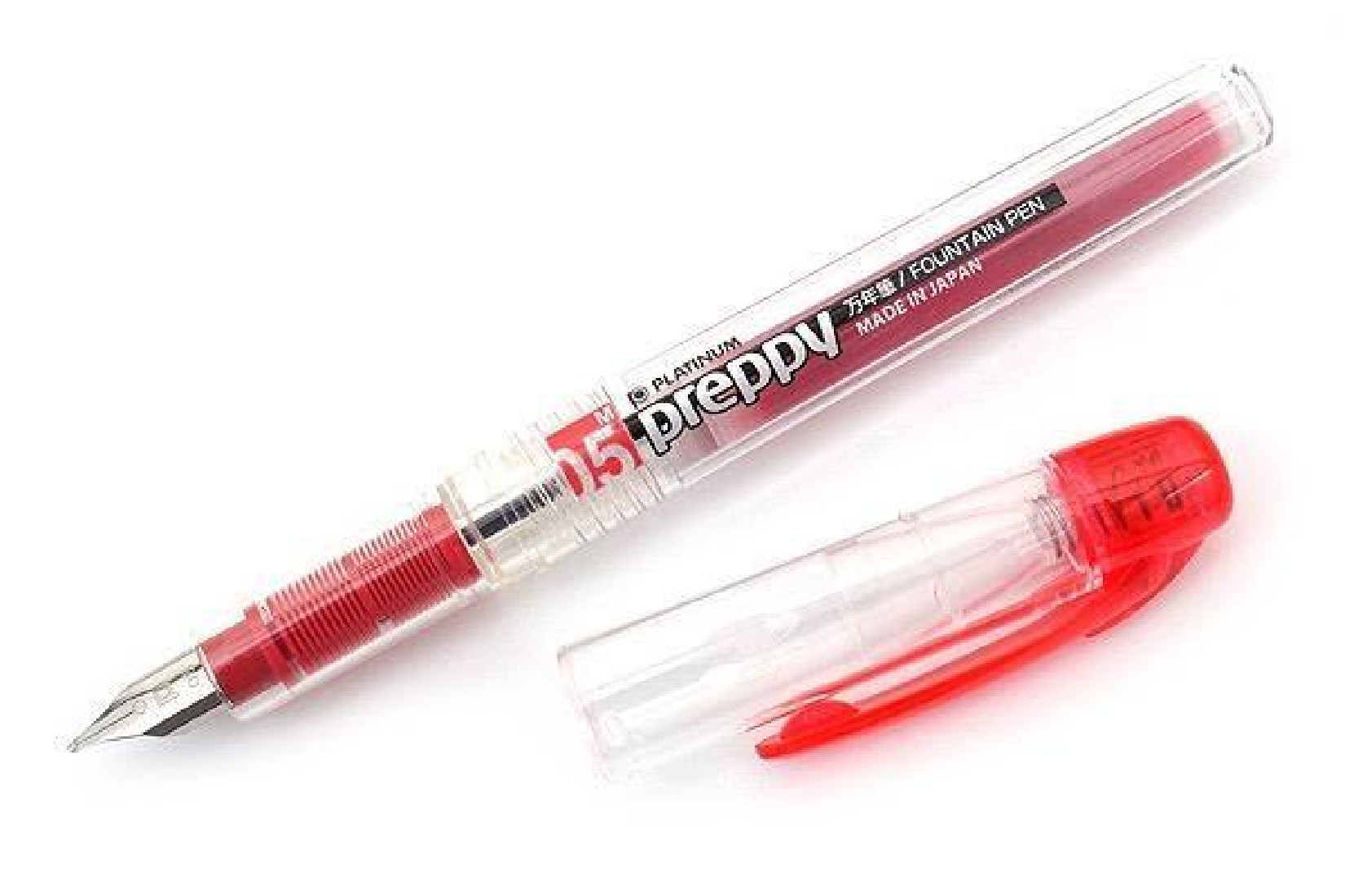 Platinum Preppy Red  Fountain Pen