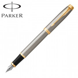 Parker IM Core Brushed Metal GT Fountain Pen