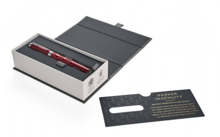 PARKER NEW INGENUITY DELUXE DEEP RED PVD LARGE 1972232