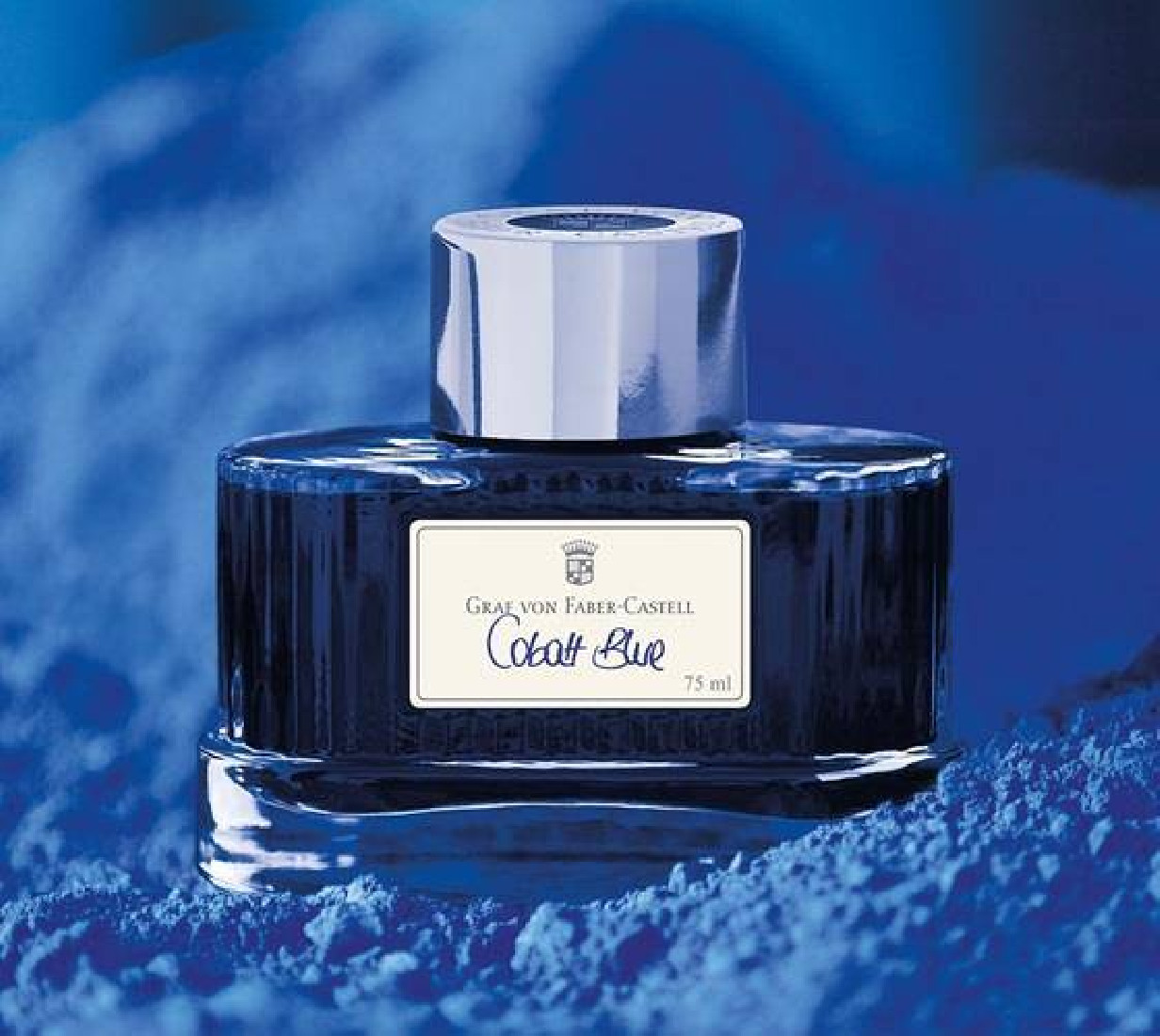Graf von Faber-Castell Cobalt Blue 141001 Fountain Pen Ink 75ml