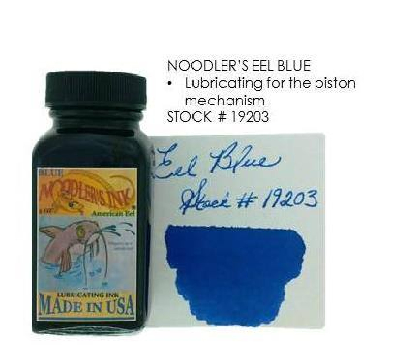 Noodlers ink EEL Blue 90ml  19203