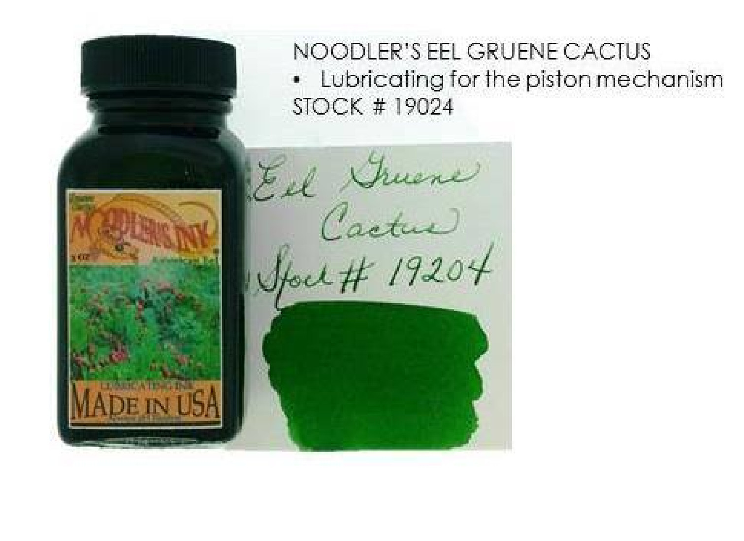 Noodlers ink Eel Gruene Cactus 90ml  19204