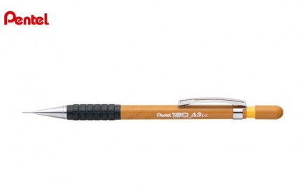 Pentel A319 mechanical pencil 120 A3DX deep yellow 0.9mm