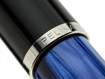 Pelikan M205 Blue Marbled Fountain Pen