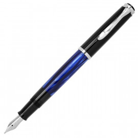 Pelikan M205 Blue Marbled Fountain Pen