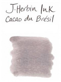 10ML FOUNTAIN PEN INK 11545 Cacao du Brésil Ink (Brazilian Cocoa Brown) J. HERBIN