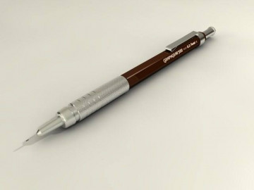 Pentel Graphgear 500 Brown 0.3mm mechanical pencil PG523-E
