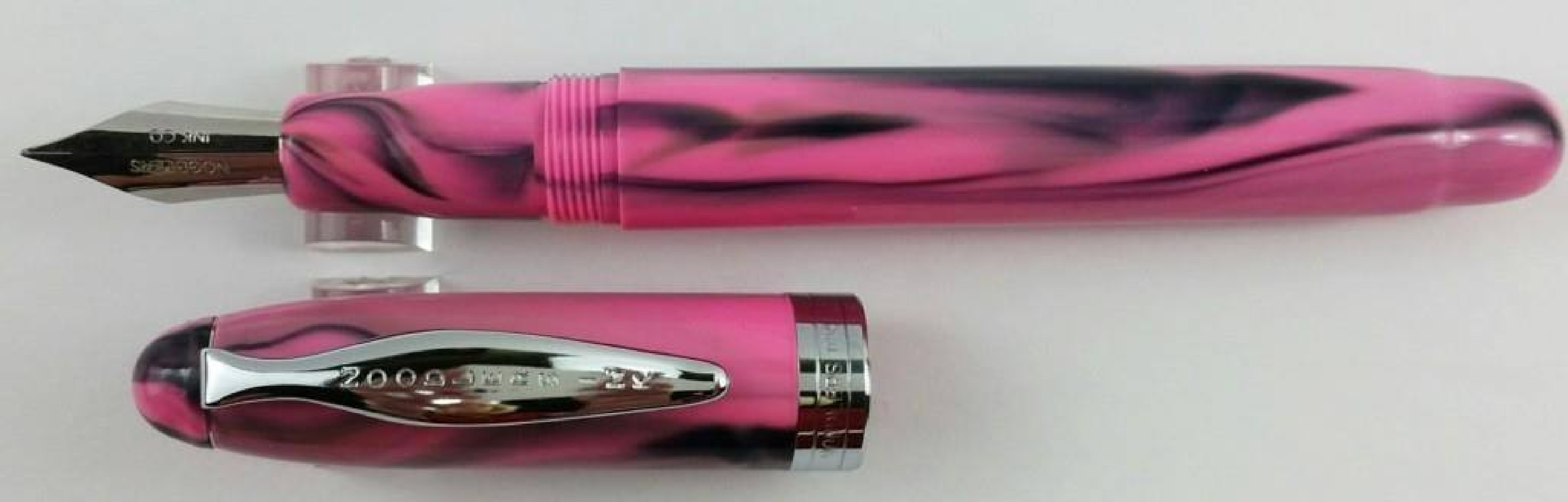 Noodlers Charon*s Pink Ahab Flex 15037  Fountain Pen