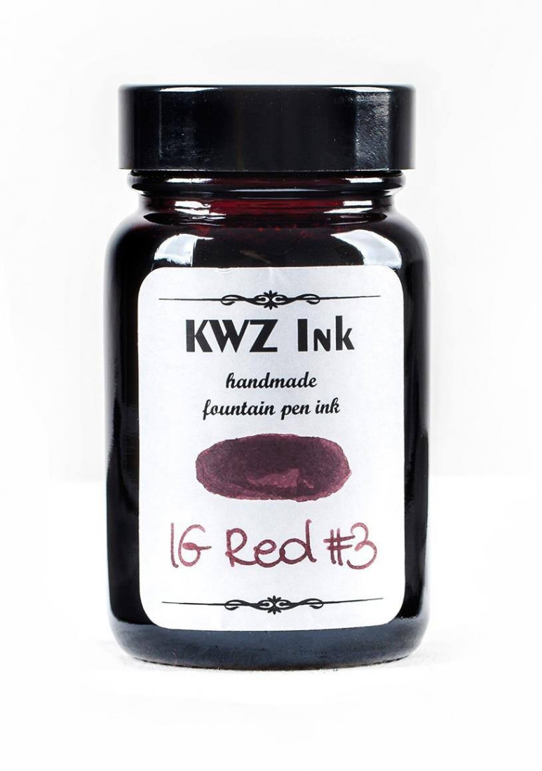 KWZ red 3 60ml iron gall ink