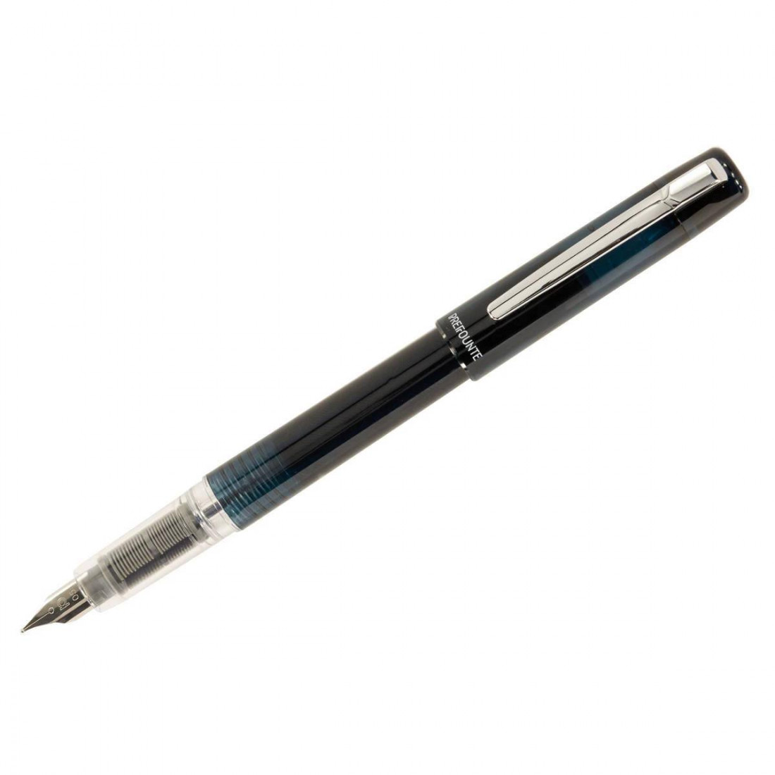 Platinum Prefounte  graphite blue fountain pen