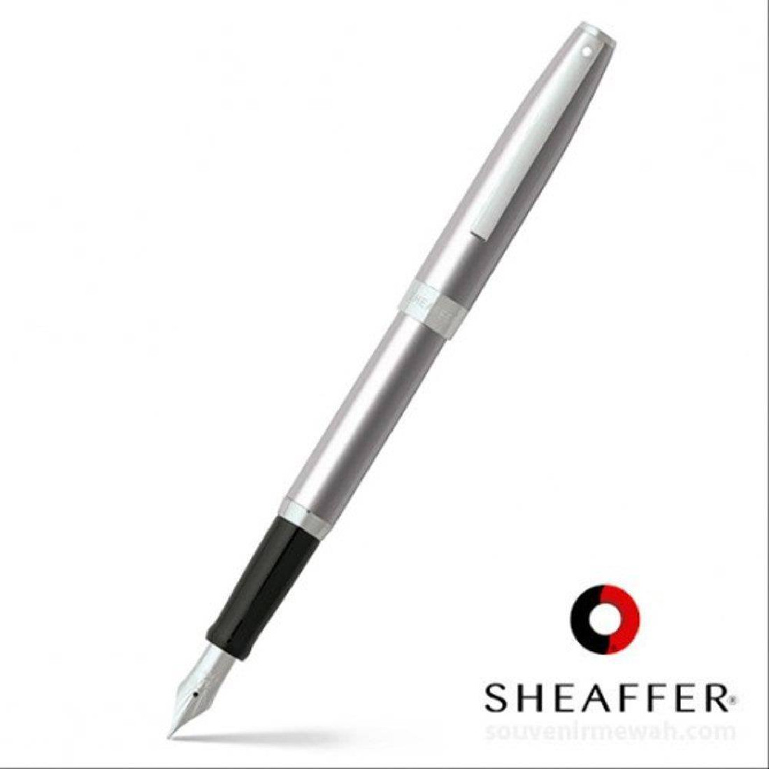 Sheaffer Sagaris Metallic silver CT Fountain Pen 9477-0