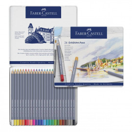 Watercolour Pencils Aqua Goldfaber set 24pcs Faber Castell 114624