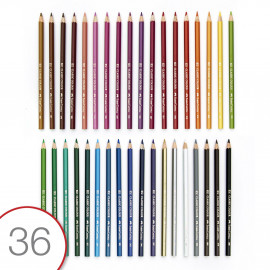 Faber Castell Classic Colour pencils 115886, tin of 36
