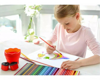 Faber Castell Colour Grip colour pencil, tin of 36 112435