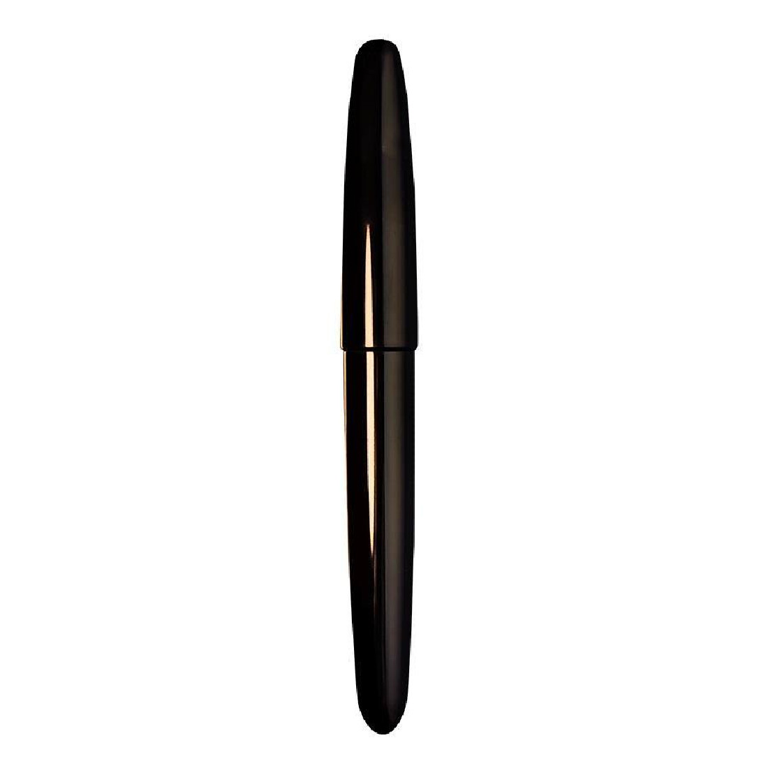 Wancher True Urushi Black stainless steel nib fountain pen