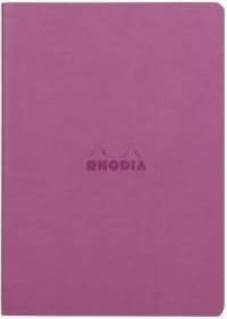 Rhodia Sewn Spine dotted Notebook 90gsm A5 64 lilac 116461