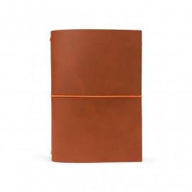 Paper Republic grand voyageur pocket cognac leather journal