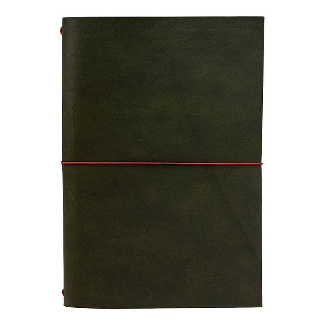 Paper Republic grand voyageur [xl] olive green leather journal