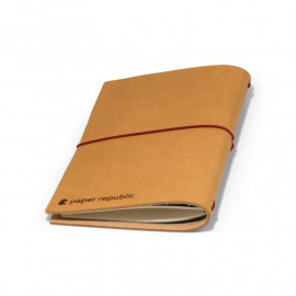 Paper Republic grand voyageur pocket sand leather journal