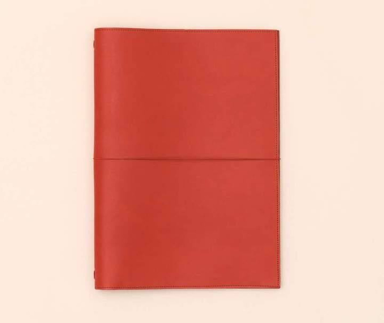 Paper Republic A4 Leather Portfolio Red