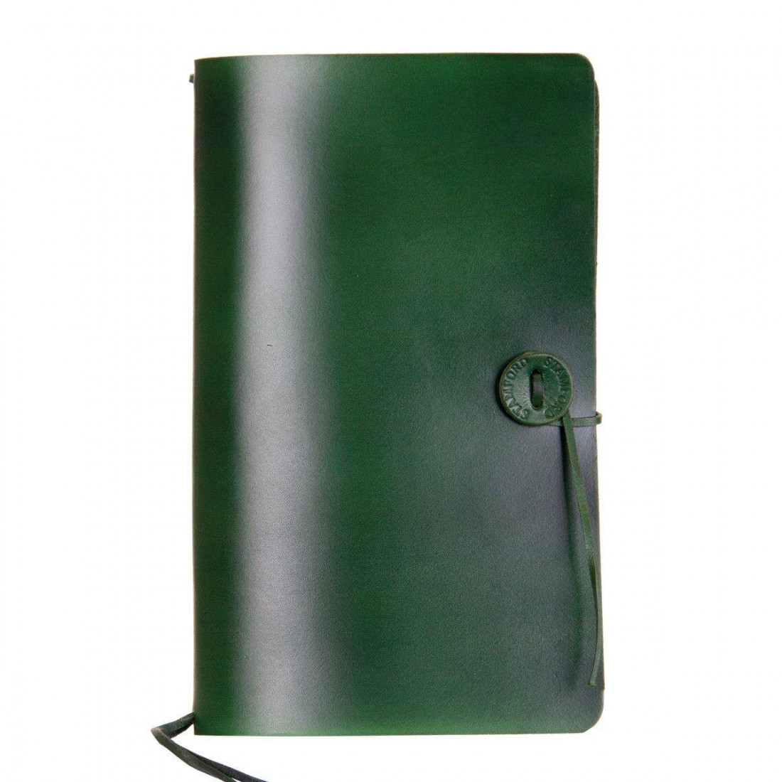 The Travellers Journal Classic Range, Dark Green, medium (14,5x23) Stamford