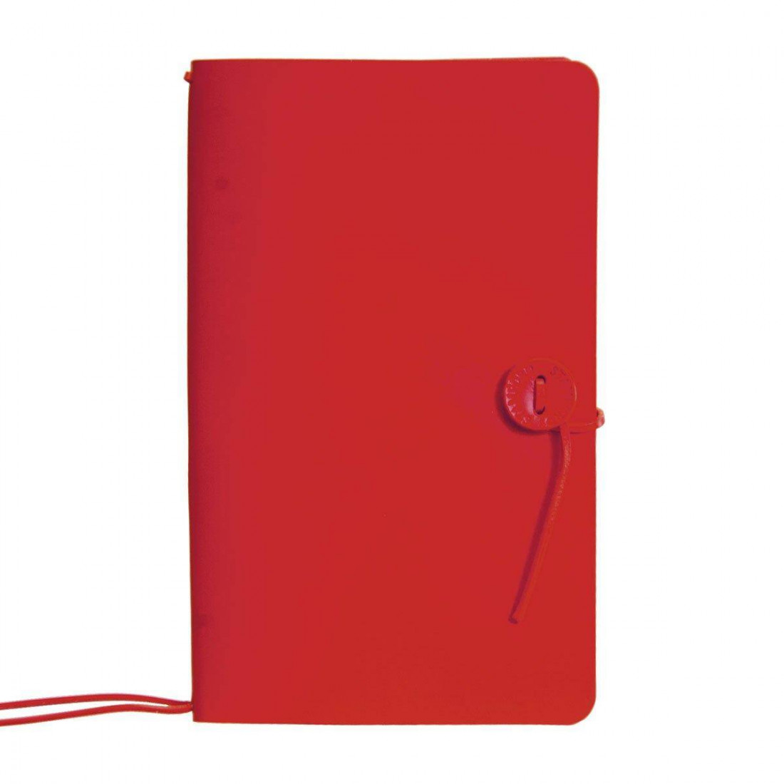 The Travellers Journal Bright Range, Red, medium (14,5x23) Stamford