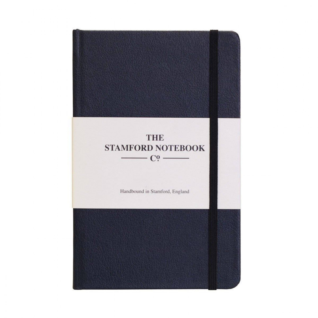 The recycled Leather Notebook Navy Blue Large 17x23.5 Stamford