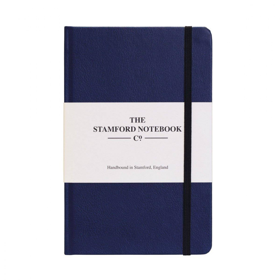 The recycled Leather Notebook Royal Blue Large 17x23.5 Stamford
