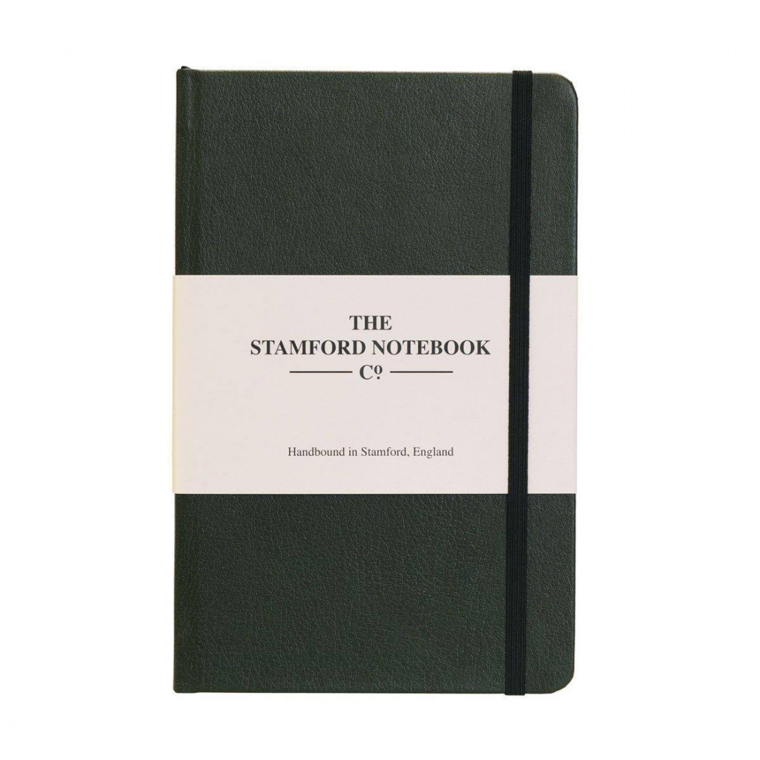 The recycled Leather Notebook Green Large 17x23.5 Stamford