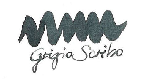 Scribo Grigio SCRIBO, from our grey blue inspiration 90ml bottle ink