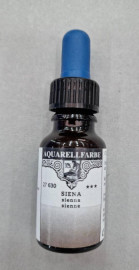 Rohrer & Klingner water colour for artists 12ml pipette bottle Siena