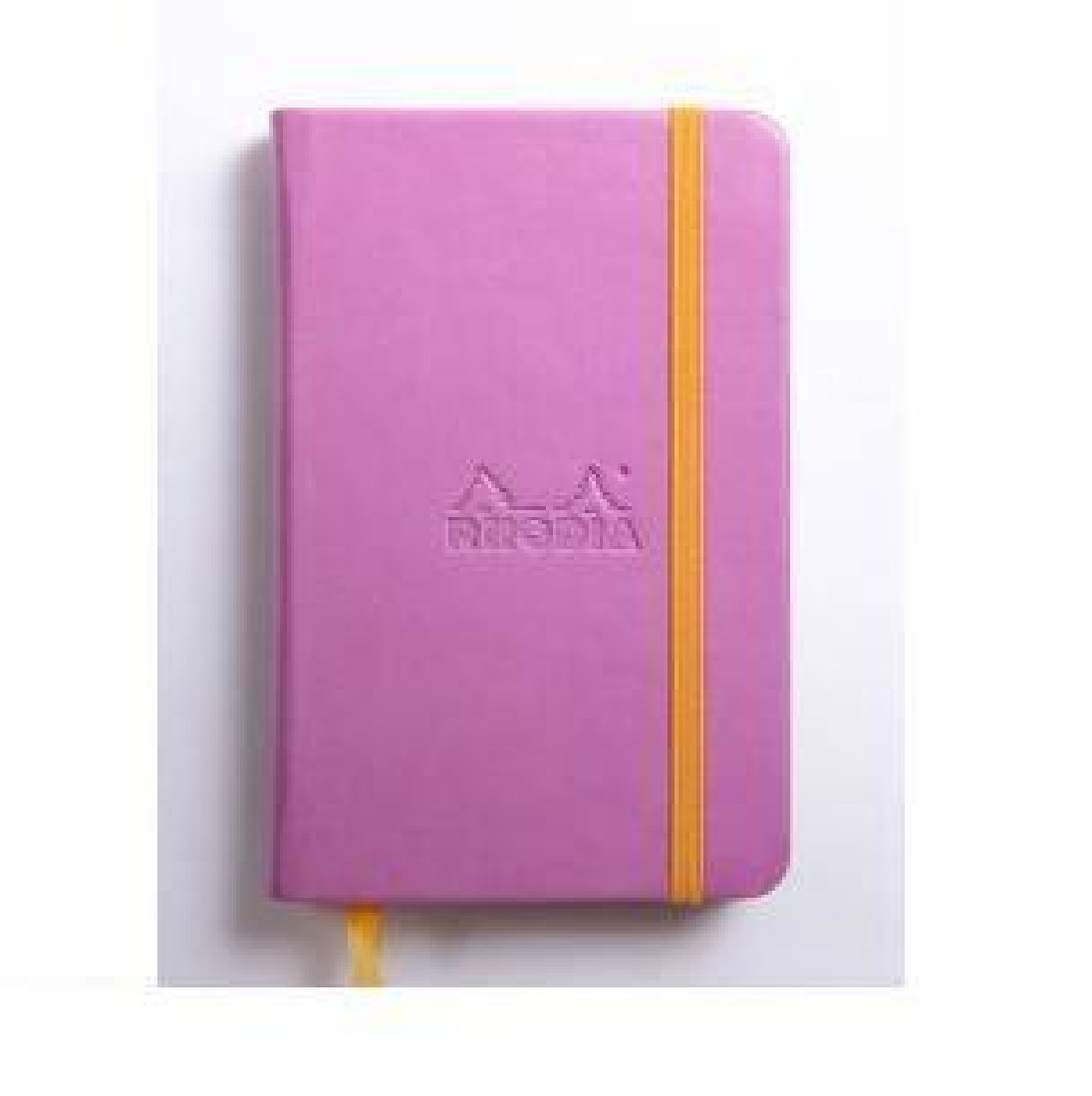 NOTEBOOK A6 RHODIARAMA LILAC LINED HARD COVER RHODIA