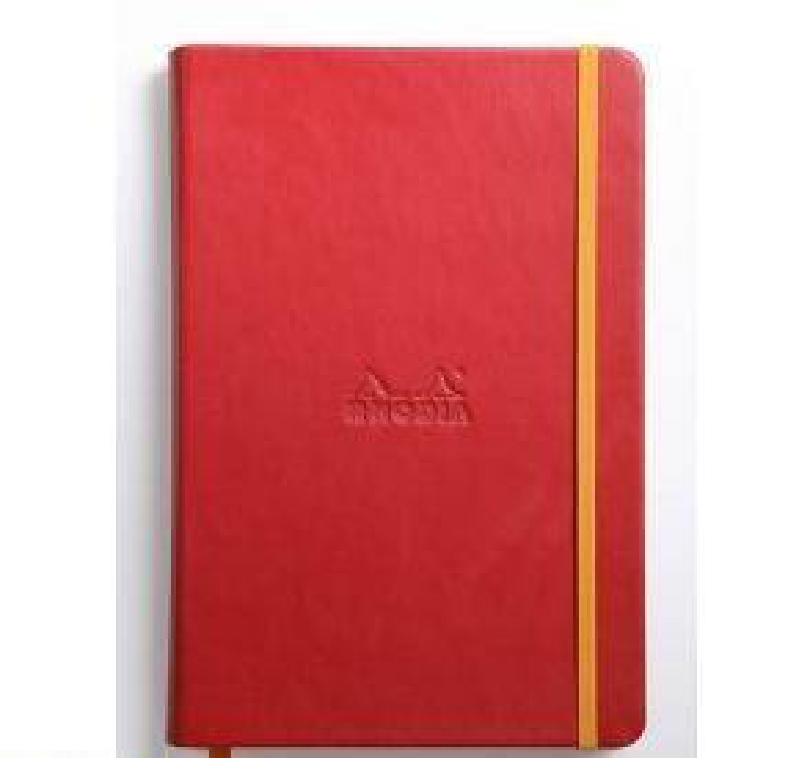 NOTEBOOK A5 RHODIARAMA RED LINED HARD COVER RHODIA