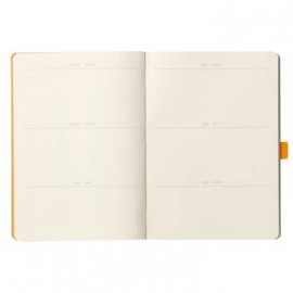 Rhodia GoalBook A5 (14,8x21 cm) orange dot grid soft cover