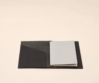 Paper Republic A5 Leather Portfolio Black