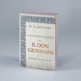 ANTIQUE NOTEBOOK XS Il Don Giovanni LIBRI MUTI