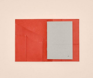 Paper Republic grand voyageur A6 red leather journal