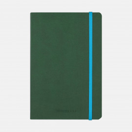 Endless notebook 15x21 green dotted with 68 gsm Tomoe River paper