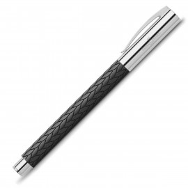 Faber Castell Ambtition Leaves black 3D fountain pen 146061