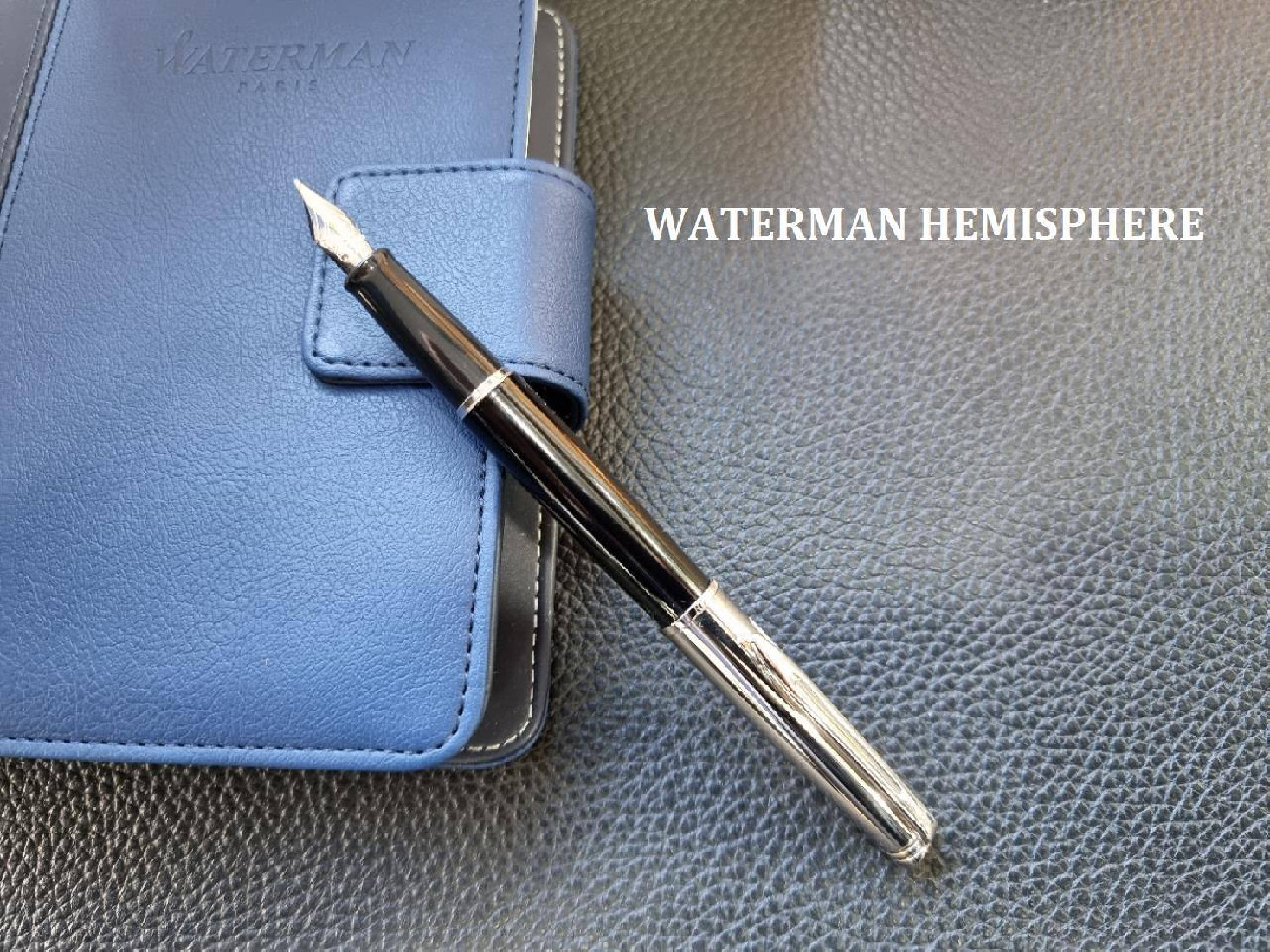 Waterman Hemisphere Glossy Black fountain pen