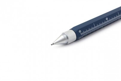 ONE TOUCH STYLUS 9 FUNCTION TOOL PENCIL NAVY BLUE MONTEVERDE