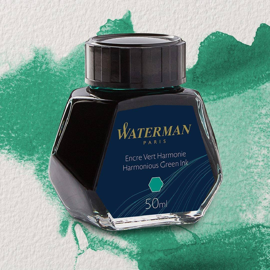 Waterman ink 50ml bottle Green