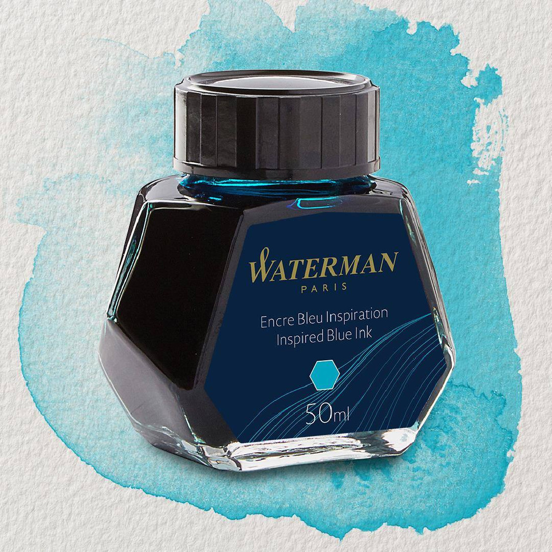 Waterman ink 50ml bottle Inspired Blue