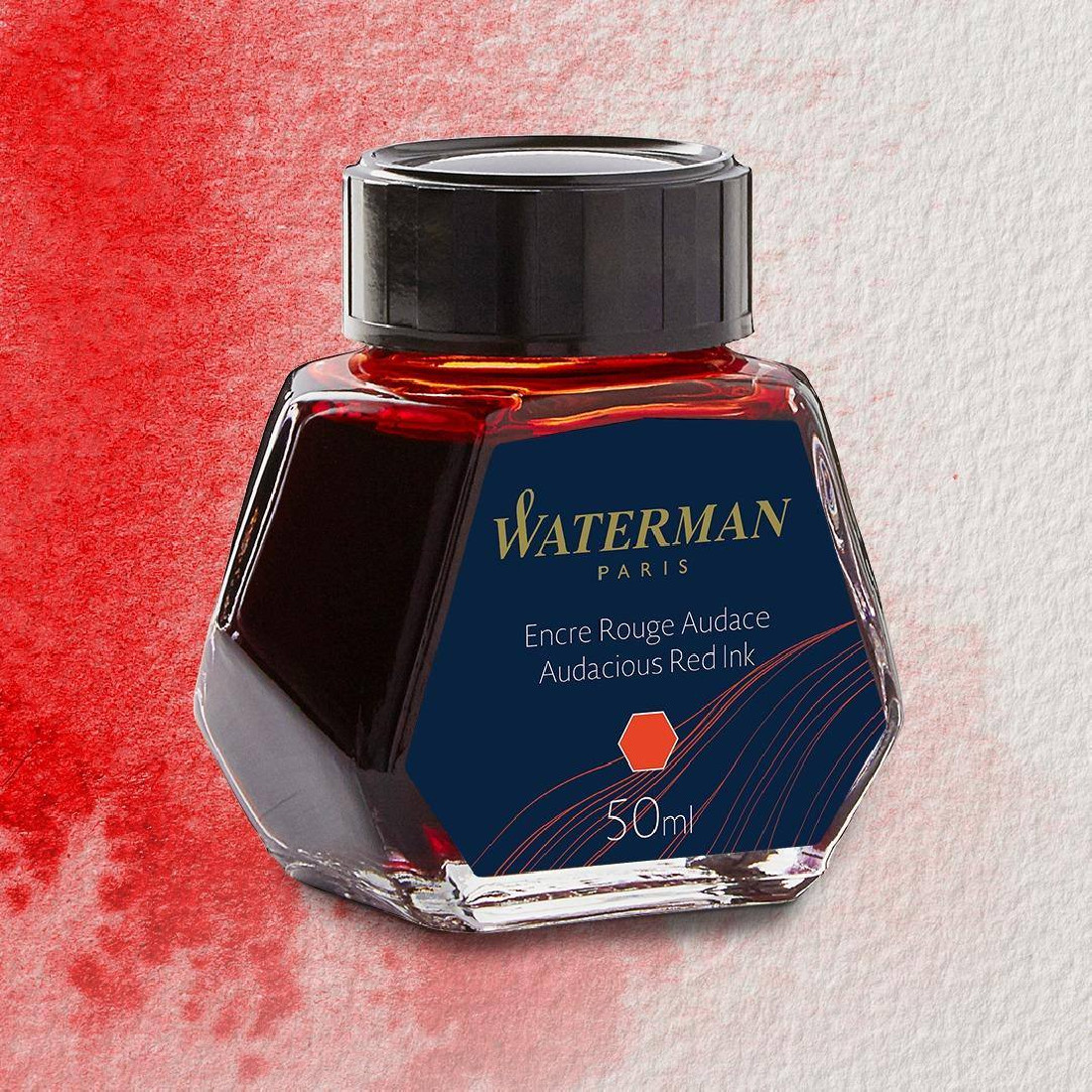 Waterman ink 50ml bottle Red