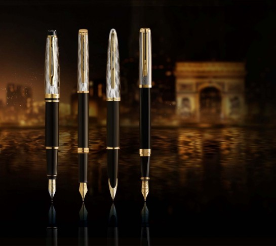"Paris by Night: Unveiling the Elegance of Waterman's Reflections Collection"